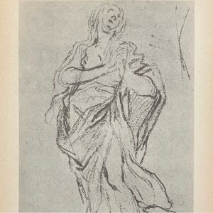 SAINT MARY OF EGYPT Giovanni Gian Lorenzo Bernini Fine Art Print Antique Vintage